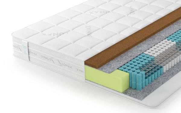 Матрас Lonax Hollo Cocos S1000 5 зон (Холло&nbsp;Кокос&nbsp;S1000&nbsp;5&nbsp;зон)