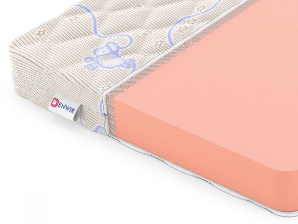 Детский матрас Denwir BABY SPRINGLESS TOP FOAM 10 (БЭЙБИ&nbsp;СПРИНГЛЕСС&nbsp;ТОП&nbsp;ФОАМ&nbsp;10)